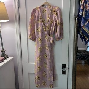 Madewell Wrap Linen Dress